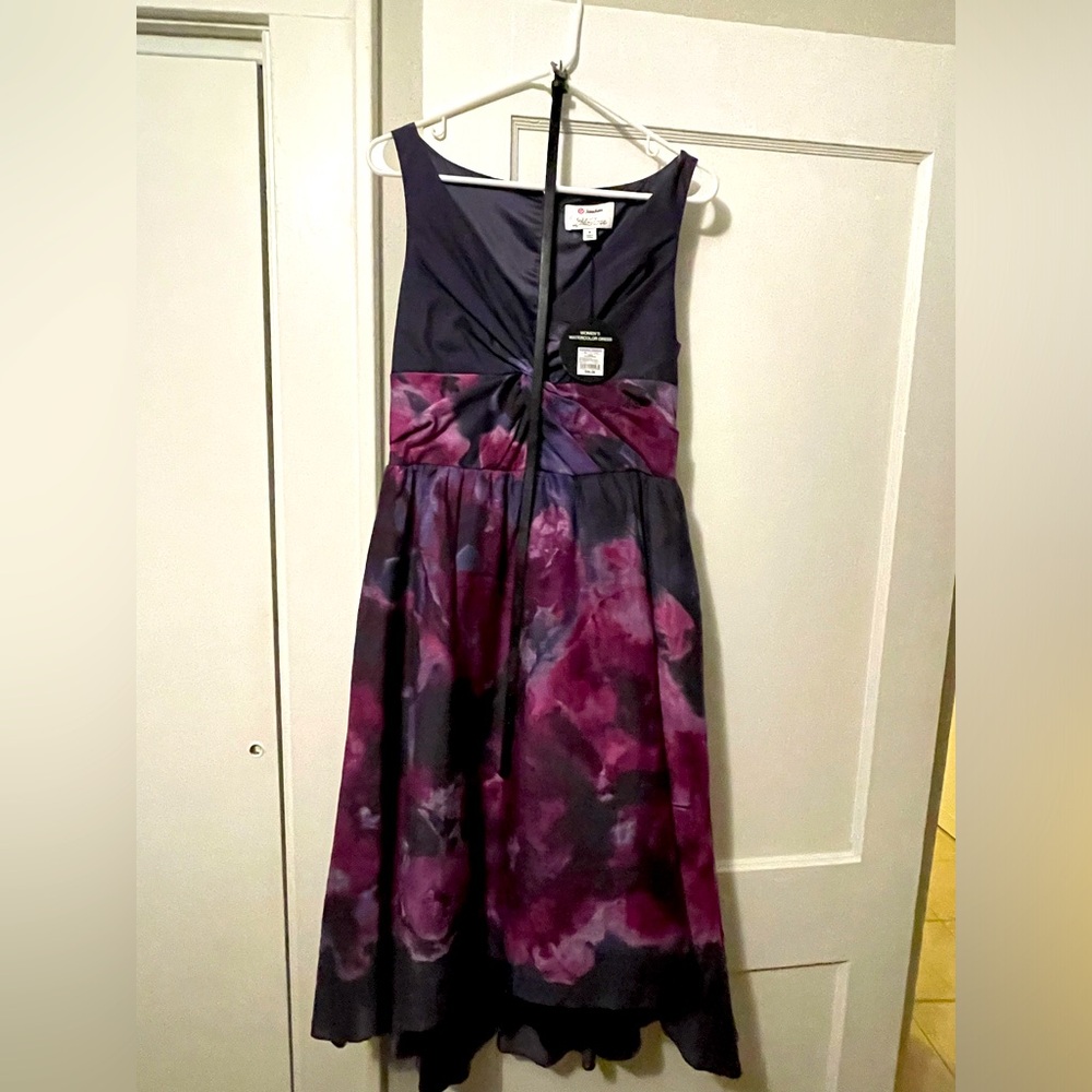 Lila Rose watercolor dress, NWT, size 8